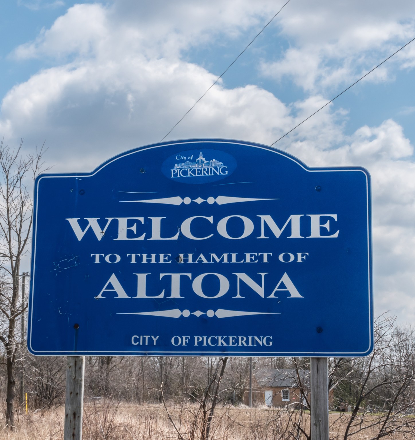 the Hamlet of Altona, Ontario April 2020 Miles Hearn